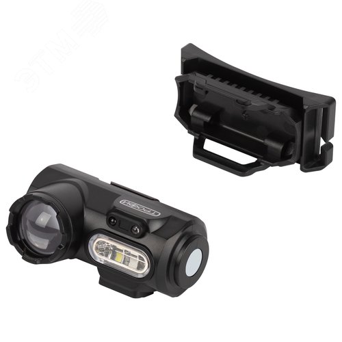 Фонарь налобный светодиодный Трофи GA-103 аккумуляторный 3 Bт сенсорное управление магнит клипса 6 режимов - фото 11