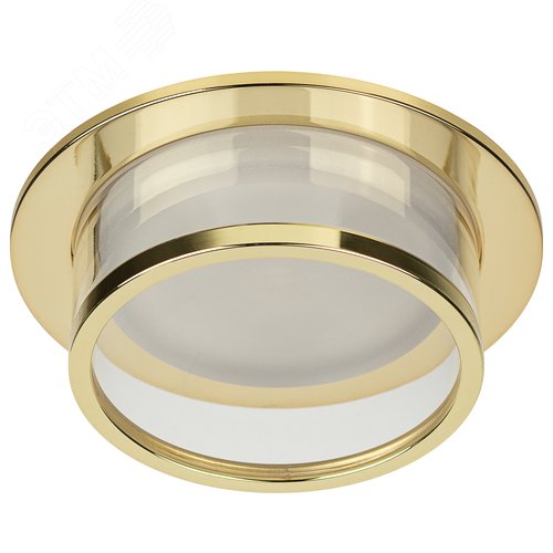 Светильник встраиваемый декоративный DK99 GD MR16 GU5.3 золото - фото 3