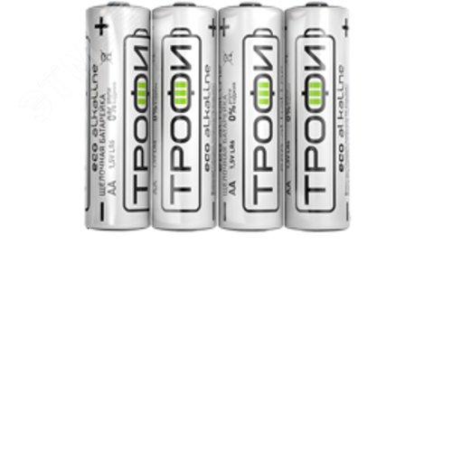 Батарейка Трофи LR6-4S ENERGY Alkaline (60/720/21600) - фото 2