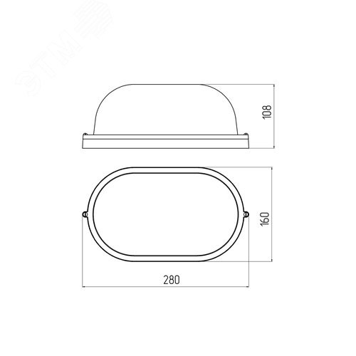 Светильник под лампу с цоколем Е27 НБП 04-100-001 - фото 11