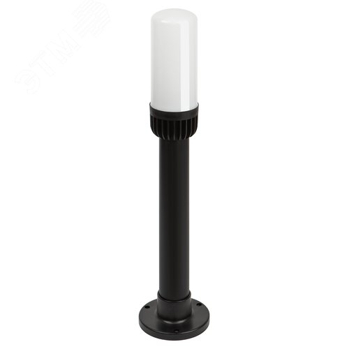 Светильник садово-парковый НТУ 01-60-011 Поллар напольный черный IP54 Е27 max60Вт h640мм - фото 1
