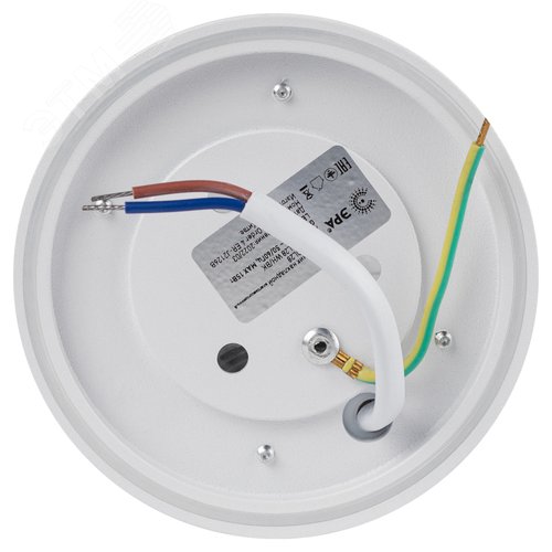 Светильник настенно-потолочный спот OL28 WH/BK GX53, черно-белый, IP44 - фото 4