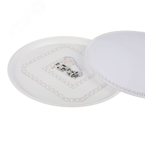 Светильник светодиодный потолочный ДПБ-24Вт 5000К Классик без ДУ SPB-6 WH 24W Slim Mystery - фото 13