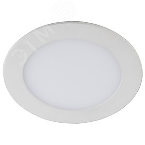 Светильник светодиодный круглый LED 6W 220V 6500K LED 1-6-6K - фото 2