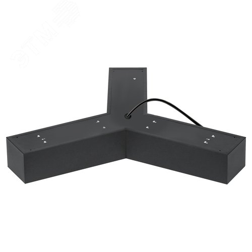 Светильник LED Geometria Igrek SPO-141-B-40K-028 28Вт 4000K 1750Лм IP40 600х80 черный подвесной драйвер внутри - фото 3