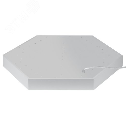 Светильник LED Geometria Hexagon SPO-122-W-40K-066 66 Вт 4000К 800х800х80 белый подвесной драйвер внутри - фото 3