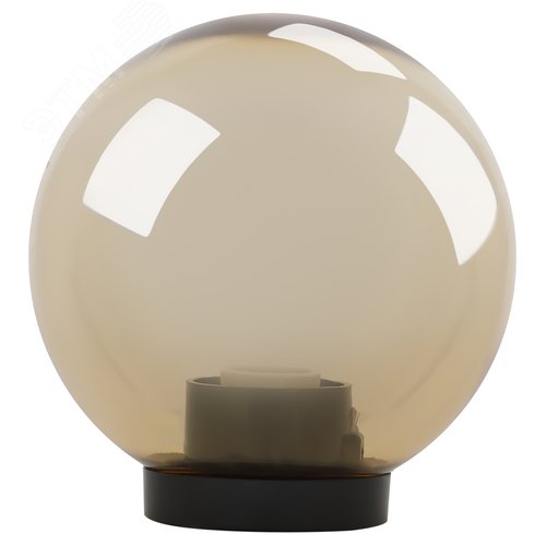 Светильник на опору/кронштейн НТУ 01-60-203 шар золотистый IP44 Е27 max60Вт d200mm - фото 2