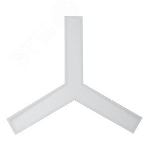 Светильник светодиодный Geometria Igrek SPO-142-W-40K-044 44Вт 4000К 3000Лм IP40 800х800х80 белый подвесной - фото 4