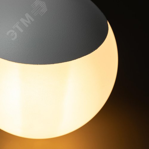 Светильник подвесной (подвес) потолочный шар белый) ADELAIDA PL35 WH G9 - фото 11