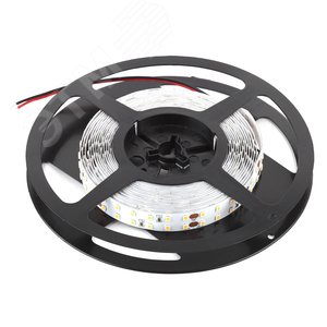 Лента светодиодная 20Вт/м 24В 3000К IP33 192LED/м LS2835-20-192-24-33-3000К-double-5m - фото 1