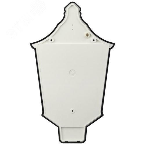 Светильник садово-парковый НБУ 60Вт 06-60-003 Ника черный белое основание матовый - фото 2