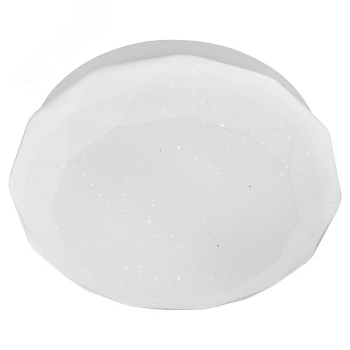 Светильник светодиодный потолочный ДПБ-18Вт 4000К Классик без ДУ SPB-6 WH 18W Slim Sparkle - фото 8