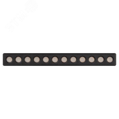 Светильник светодиодный трековый с направленным светом для тонкой магнитной системы 12Вт 4000К черный TRM-S5-2-12W4K-BK - фото 3