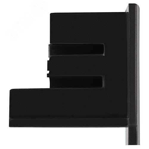 Коннектор для трехфазного шинопровода STR-30-B-CN-C типа C заглушка черный - фото 4