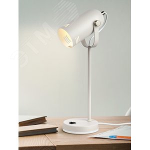 Светильник настольный N-117-Е27-40W-W белый (12/48) - фото 2