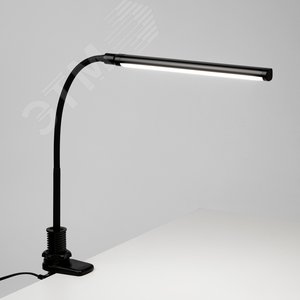 Светильник настольный NLED-509-8W-BK светодиодный на струбцине черный - фото 3