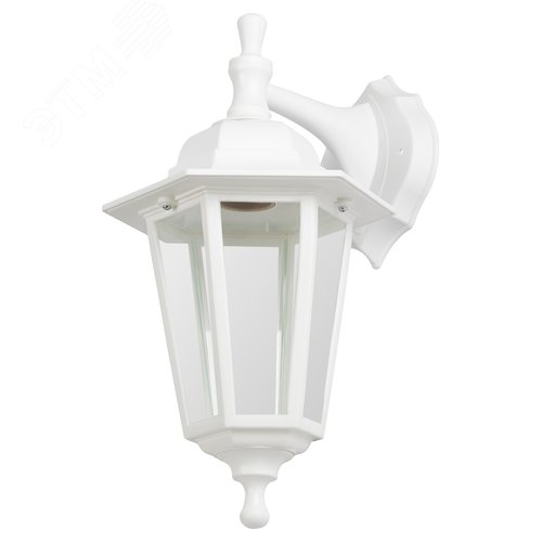 Светильник настенный НБУ 06-60-001 шестигранный белый IP44 Е27 max60Вт - фото 5