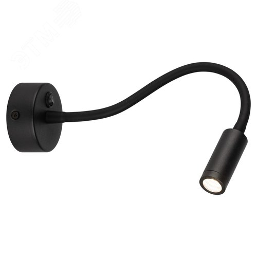 Светильник настенный WL 33 BK 3Вт IP20 черный - фото 2