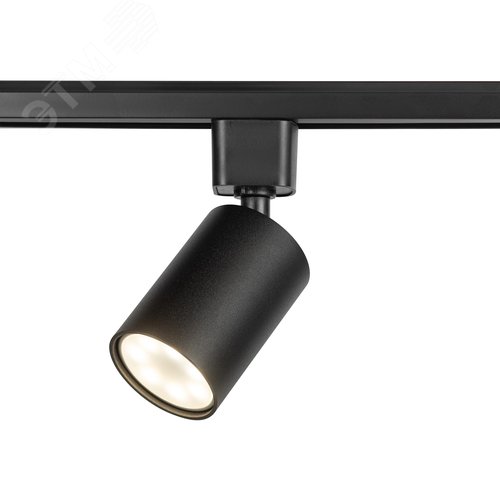 Светильник трековый однофазный TR76 - GU10 BK под лампу GU10 Черный - фото 4