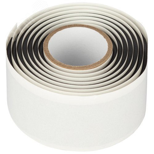 Изображение товара Изолента PRO PROMAS38 Мастика электроизоляционная, 38мм х 1,5м, 3мм черная (шт)