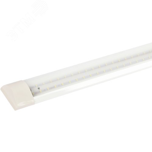 Светильник светодиодный ДВО/ДПО 36Вт 4000К 3960Лм IP40 1200х75мм прозрачный SPO-5-40-4K-P (F) - фото 1