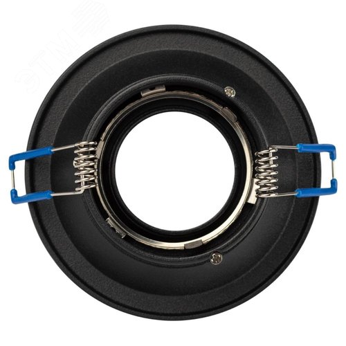 Светильник встраиваемый алюминиевый KL100 BK MR16 GU5.3 черный - фото 7