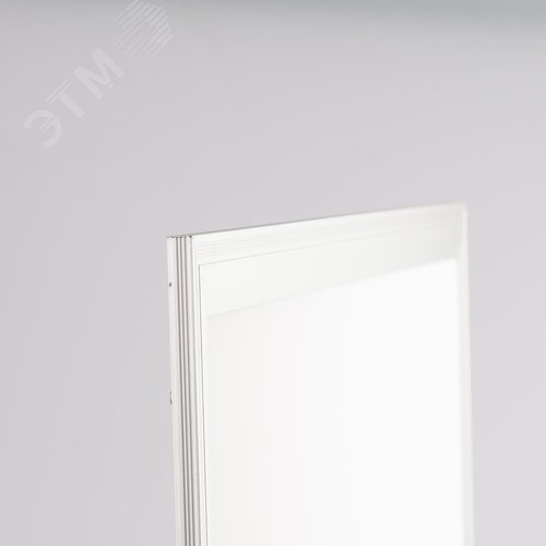 Светильник светодиодный ДВО/ДПО-40Вт 3420Лм 6500К IP40 Ra90 595x595x8 без драйвера с ушками 3 года гарантия SPL-511-W-65K-040 - фото 6