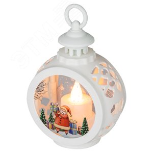 Новогодний декоративный светильник Свеча, динам. свет, 8.5*5*12 см, 1 LED ENID-TW