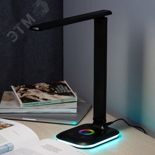 Светильник настольный NLED-502-11W-BK светодиодный черный - фото 11