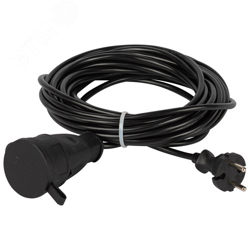 Изображение товара Удлинитель силовой в бухте 1 розетка без заземления 10 м ПВС 2x0.75мм2 GREENLINE BUH-6-10m Greenline (шт)