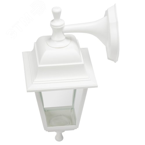 Светильник настенный НБУ 04-60-001 четырехгранный белый IP44 Е27 max60Вт с настенным крепежом - фото 3