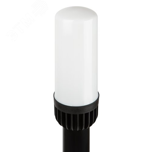 Светильник садово-парковый НТУ 01-60-013 Поллар напольный черный IP54 Е27 max60Вт h1040мм - фото 3