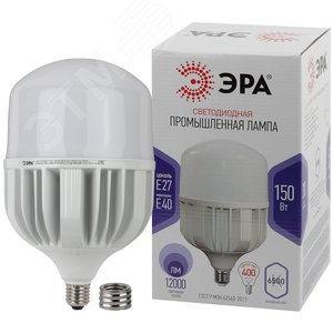 Лампа светодиодная STD LED POWER T160-150W-6500-E27/E40 E27 / E40 150 Вт колокол холодный дневной свет