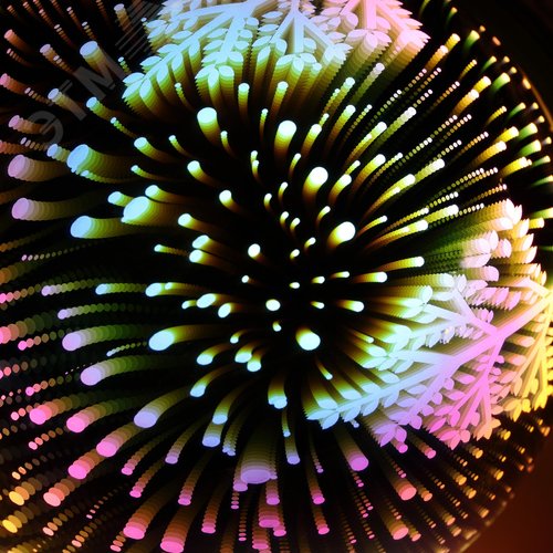 Шар с внутренней проекцией Новогодний лес, 3хAAA, IP20 ENGDS-14 - фото 4