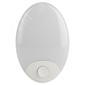 Ночник - светильник светодиодный NN-623-SW-W в розетку с выключателем белый - фото 5