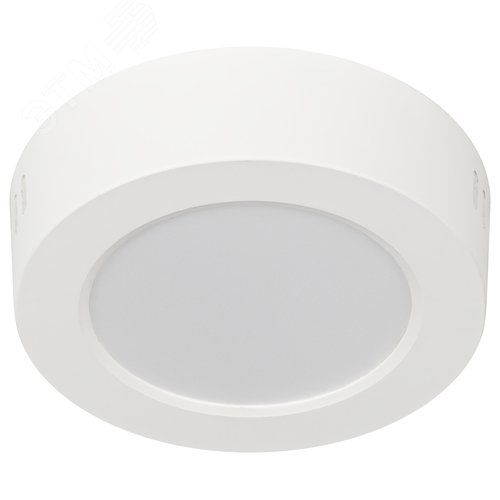 Светильник светодиодный LED 19-12-6K накладной круглый 12Вт 6500К - фото 2