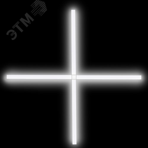 Модуль светящийся соединительный SML-AC-W-4K-04 для светильников SML 3Вт 4000K 270Лм квадрат белый - фото 4