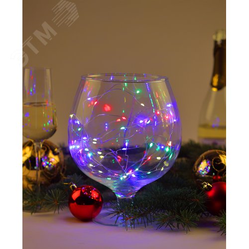 Гирлянда LED Нить 5 м мультиколор, АА ENIN -5NM - фото 3