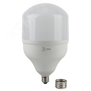 Лампа светодиодная LED POWER T160-65W-6500-E27/E40 (диод, колокол, 65Вт, хол, E27/E40) (12/96) Б0027924 ЭРА - 3