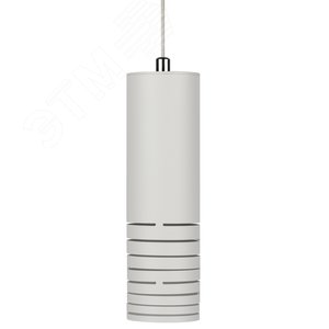 Светильник подвесной (подвес) PL22 WH MR16 GU10 потолочный цилиндр белый - фото 1
