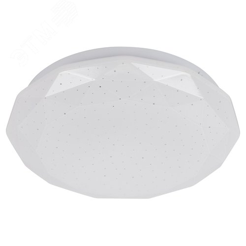 Светильник светодиодный потолочный ДПБ-18Вт 6500К Классик без ДУ SPB-6 WH 18W Slim Sparkle - фото 2