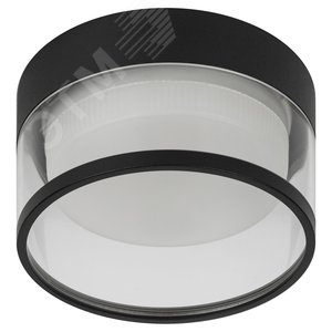 Светильник встраиваемый под лампу GX53 KL82 BK черный (лампа не входит в комплект) - фото 1