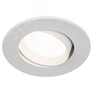 Встраиваемый светильник декоративный KL92 WH MR16/GU5.3 белый, пластиковый (MR16/GU5.3 в комплект не входит) Б0054373 ЭРА - 8