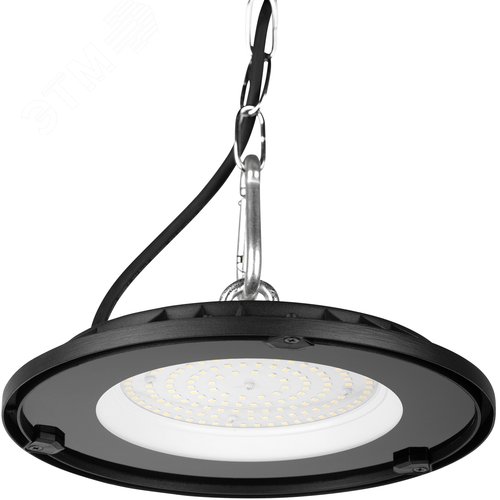 Светильник светодиодный подвесной ДСП 100Вт 10000лм 6500K 80Ra Кп<5% КСС Д (120°) IP65 SPP-402-0-65K-100 - фото 1