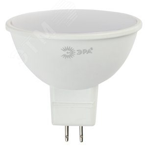 Лампа светодиодная LED 6 Вт 480Лм 6000К софит холодный GU5.3 170-265В LED MR16-6W-860-GU5.3 Standart - фото 3