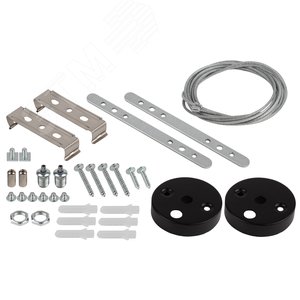 Светильник светодиодный линейный SML-11-WB-65K-B24 24Вт 6500K 2160Лм 70х600х55 черный подвесной - фото 7