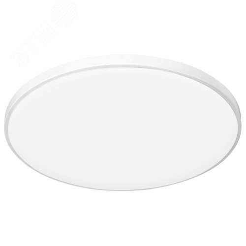 Изображение товара Светильник светодиодный потолочный ДПБ 36Вт 2250Лм 5000К Классик без ДУ SPB-6 Slim Base WH 36W -5K (шт)