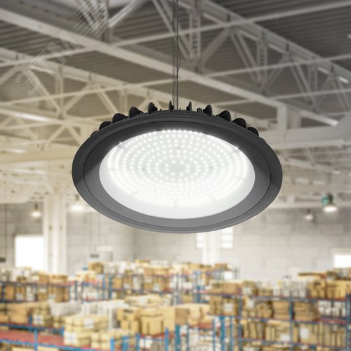 Светильник светодиодный подвесной ДСП 200Вт 4000K 20000Лм Кп<2% КСС Д SPP-402-0-40K-200 - фото 8