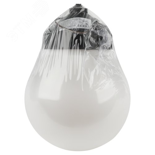 Светильник НСП 01-60-003 подвесной Гранат полиэтилен IP44 E27 max 60 Вт D150 шар белый - фото 5
