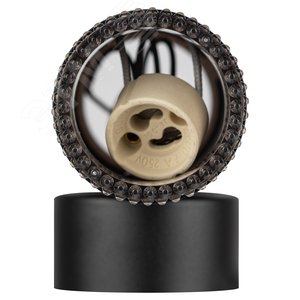 Светильник настенный WL50 BK/BK 2хGU10 2х12Вт IP20 черный - фото 6